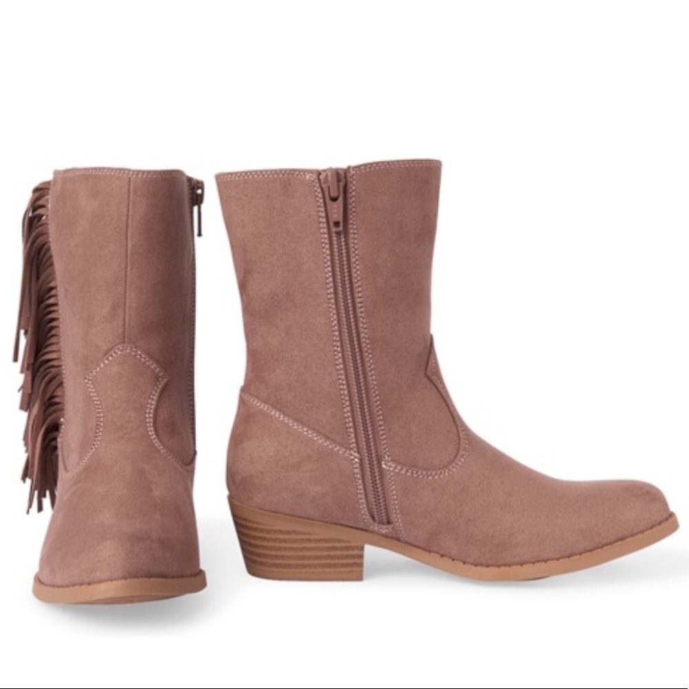 Microsuede Boots - Picture 2 of 2